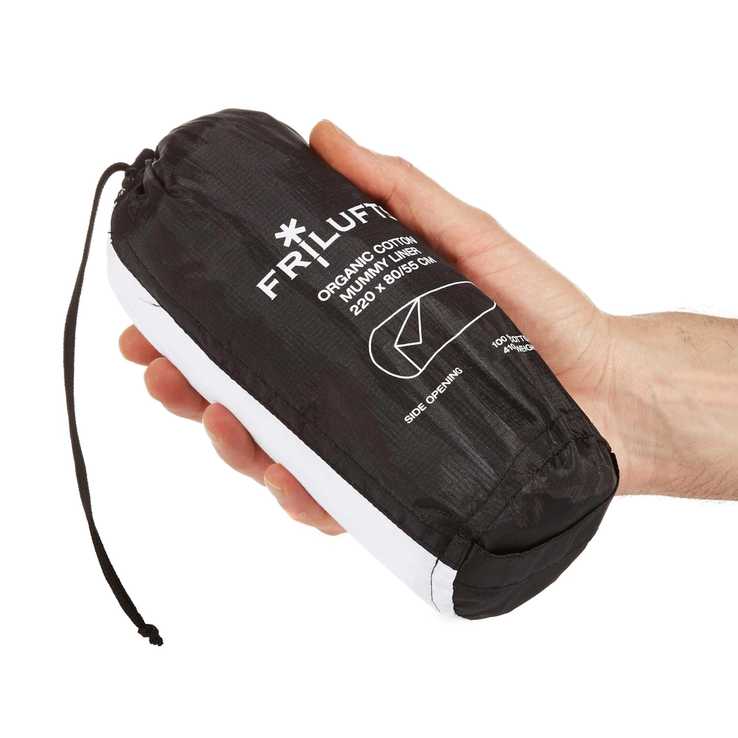 FRILUFTS ORGANIC COTTON MUMMY LINER - Schlafsack Inlett – Bild 5