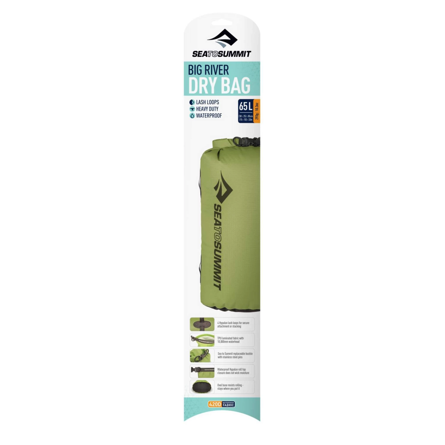 Sea To Summit BIG RIVER DRY BAG - Packbeutel – Bild 3