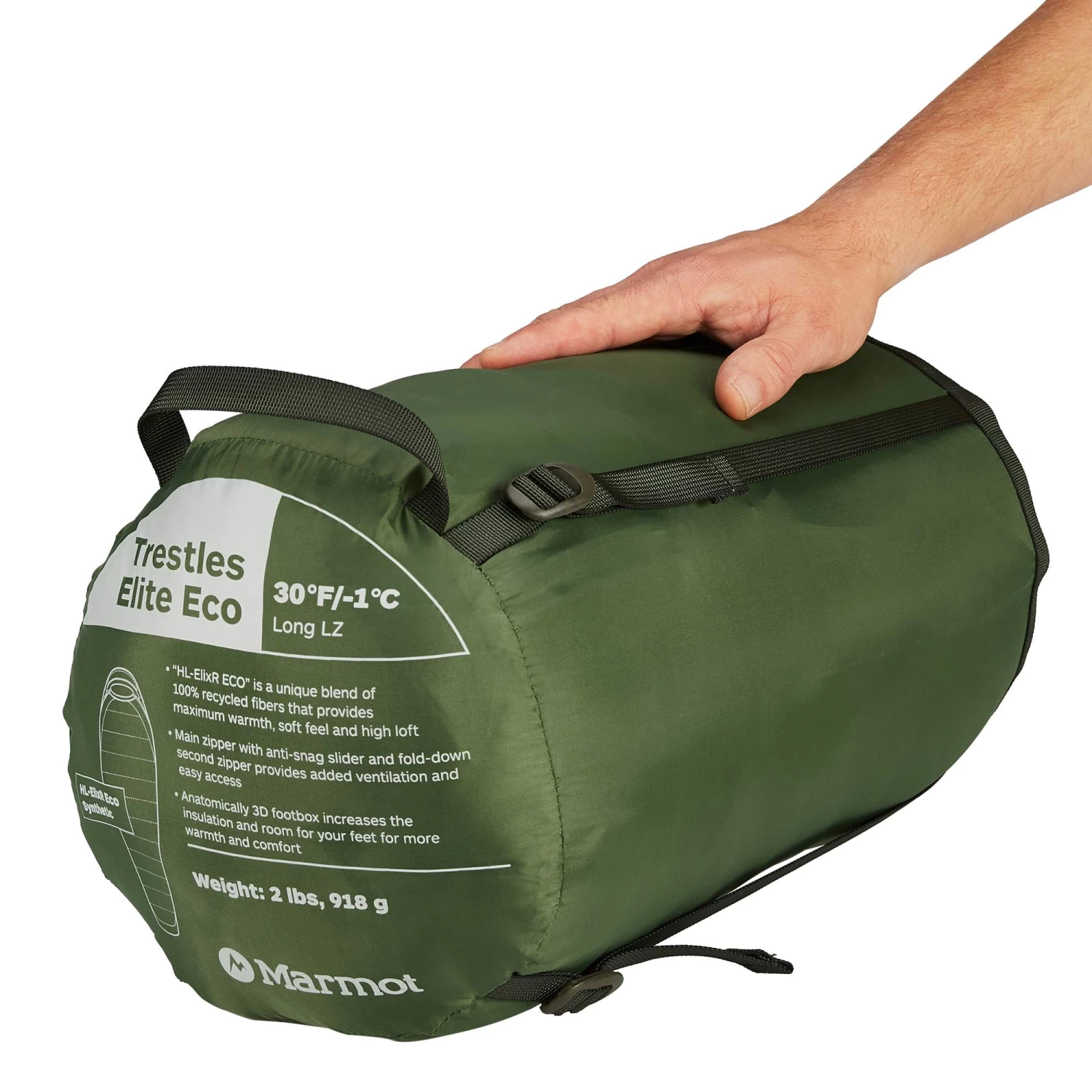 Marmot TRESTLES ELITE ECO 30 LONG Herren - Kunstfaserschlafsack – Bild 11