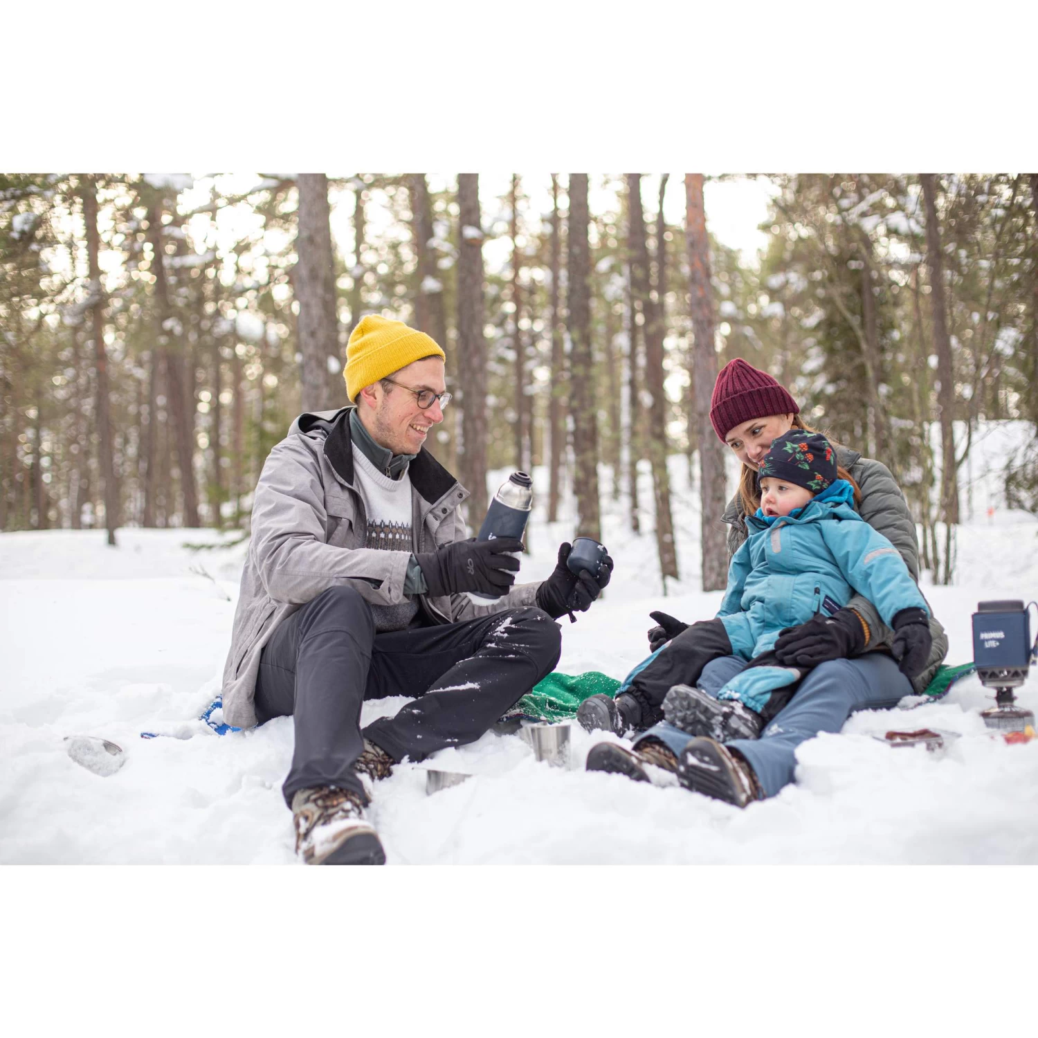 Primus VACUUM BOTTLE 0.75 L NAVY - Thermokanne – Bild 3