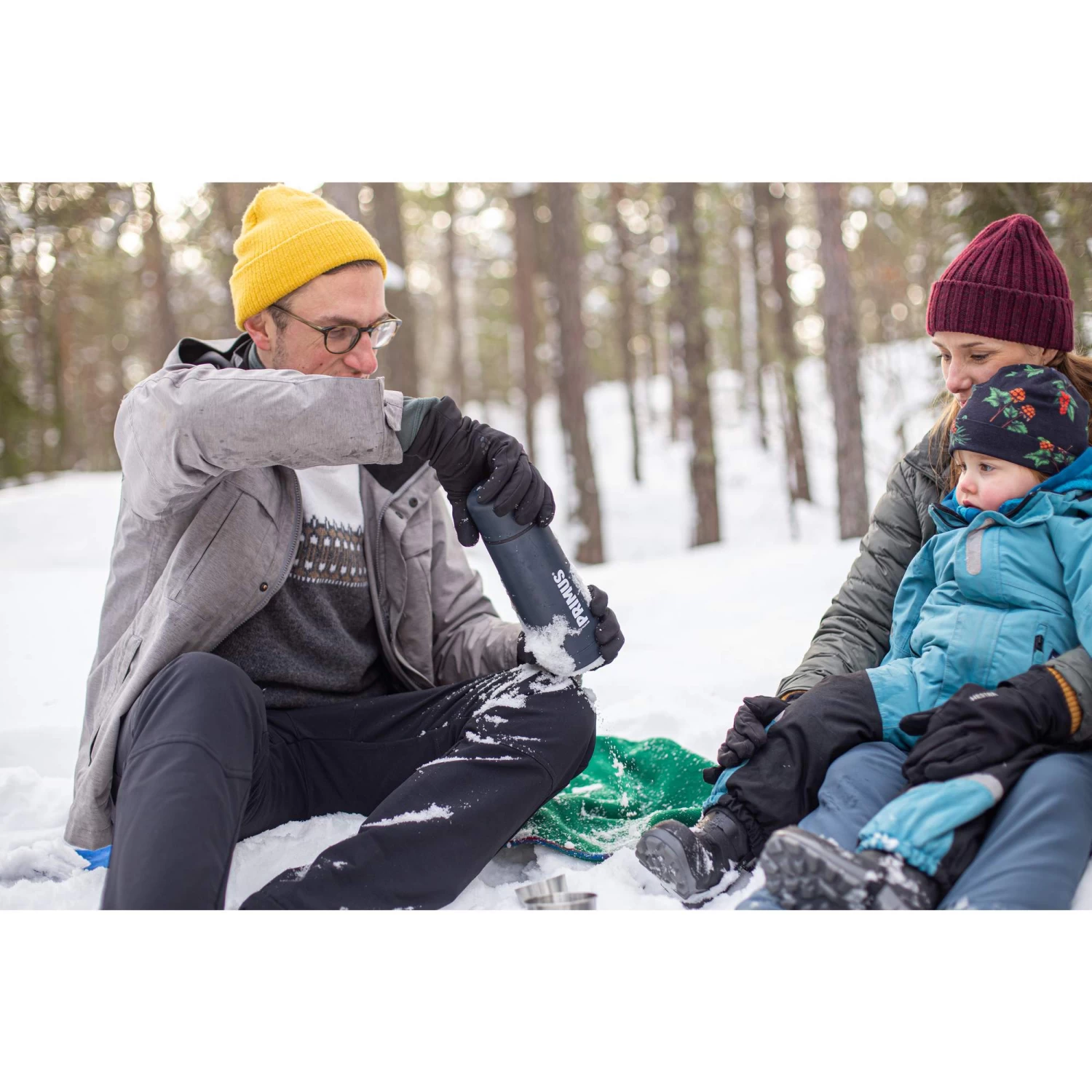 Primus VACUUM BOTTLE 0.75 L NAVY - Thermokanne – Bild 4