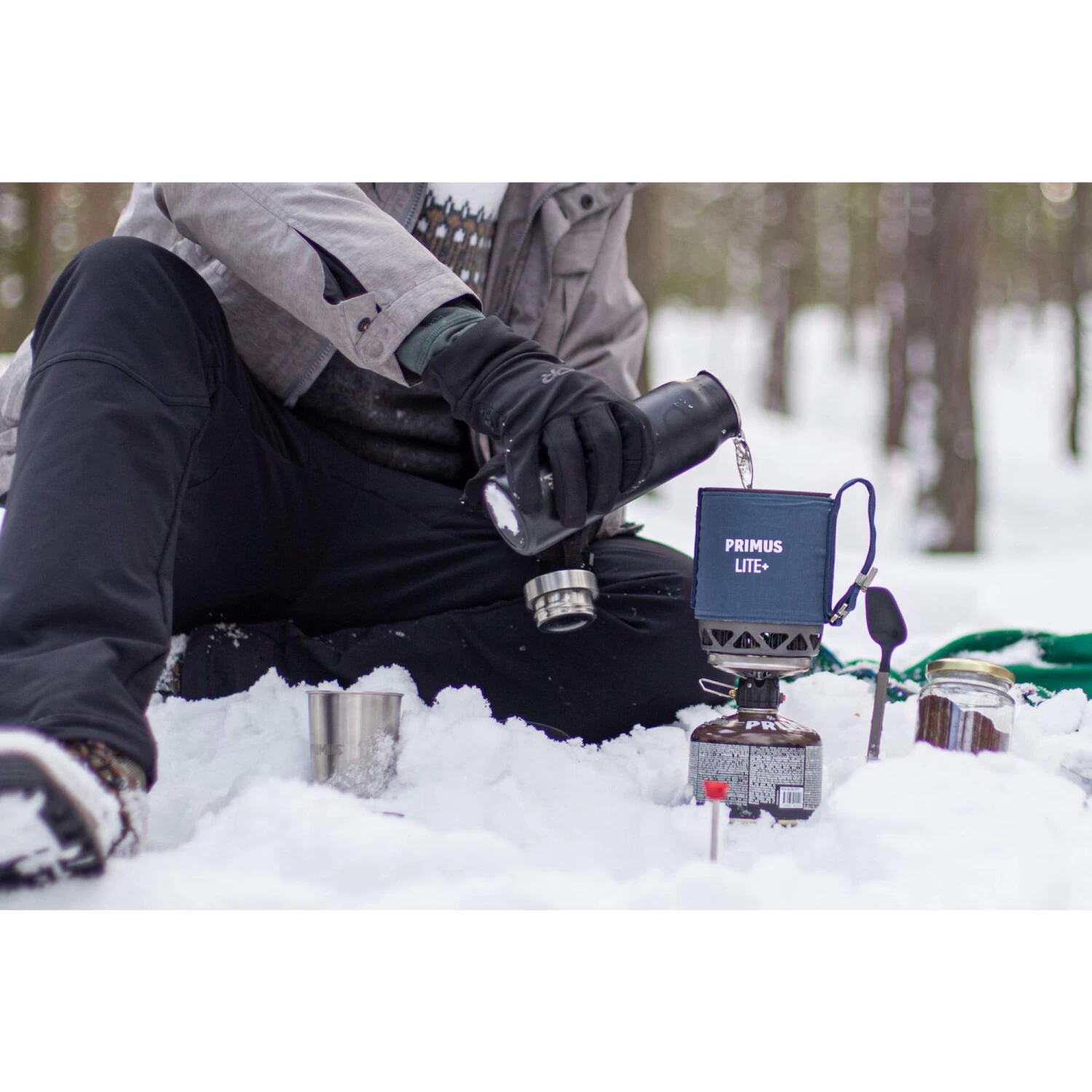 Primus LITE PLUS STOVE SYSTEM BLUE - Gaskocher – Bild 8