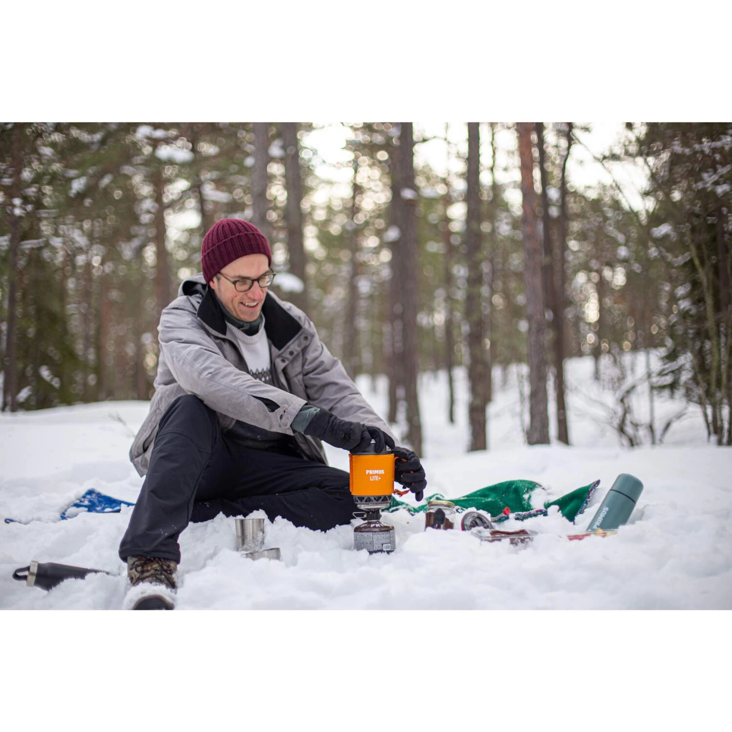 Primus LITE PLUS STOVE SYSTEM ORANGE - Gaskocher – Bild 11