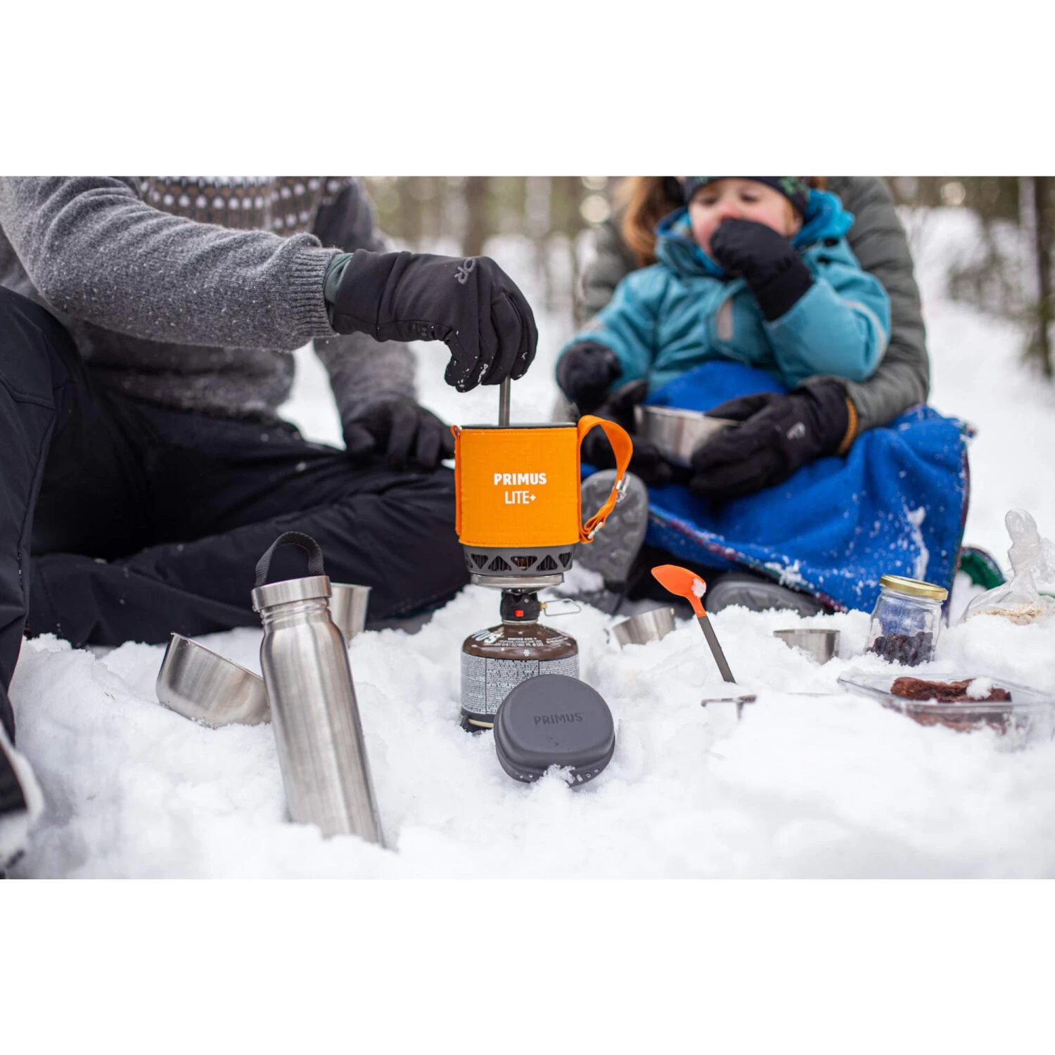 Primus LITE PLUS STOVE SYSTEM ORANGE - Gaskocher – Bild 12