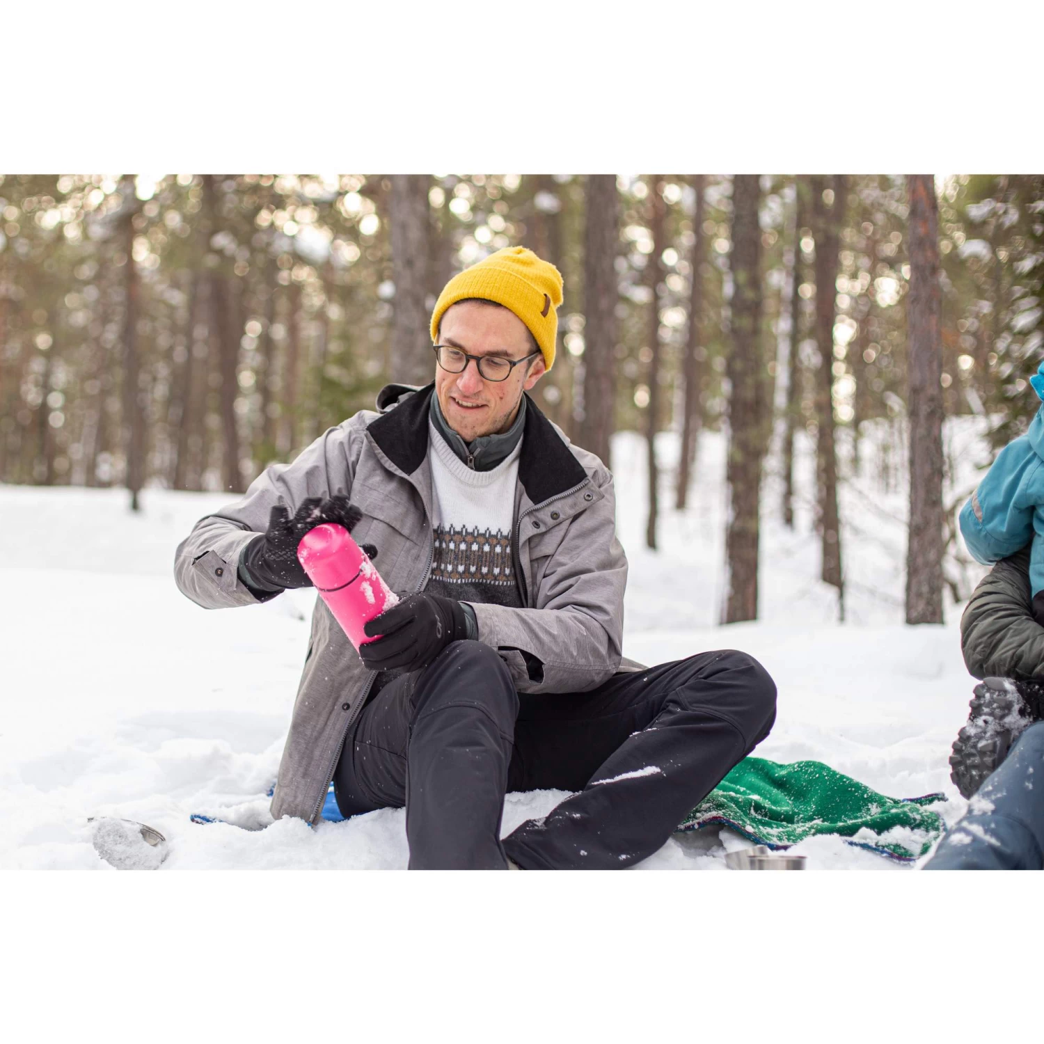 Primus VACUUM BOTTLE 0.5 L PINK - Thermokanne – Bild 2