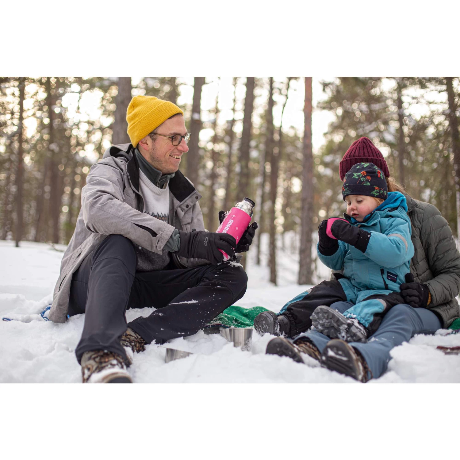 Primus VACUUM BOTTLE 0.5 L PINK - Thermokanne – Bild 4