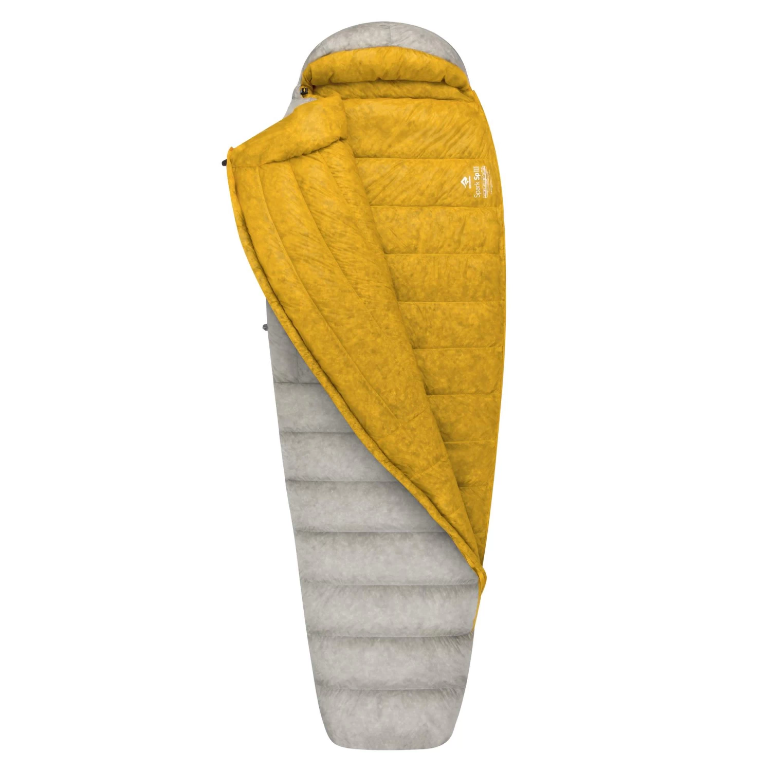 Sea To Summit SPARK SPIII - REGULAR LIGHT GREY / YELLOW - Daunenschlafsack – Bild 2