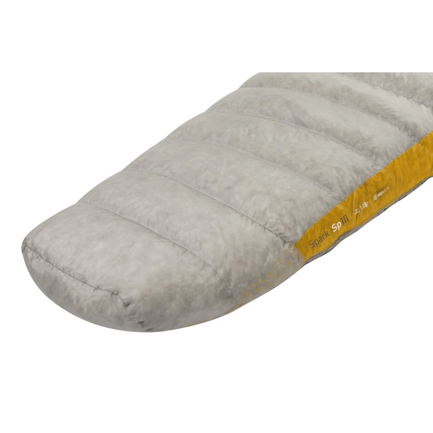 Sea To Summit SPARK SPIII - REGULAR LIGHT GREY / YELLOW - Daunenschlafsack – Bild 6
