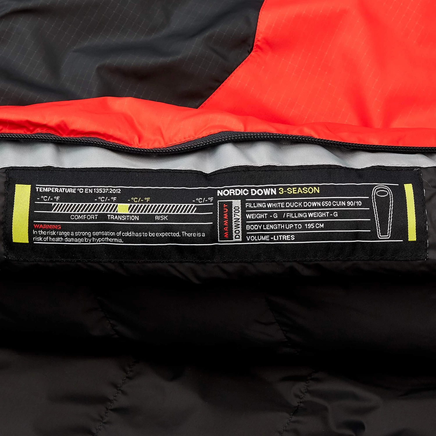 Mammut NORDIC DOWN 3-SEASON - Daunenschlafsack – Bild 5