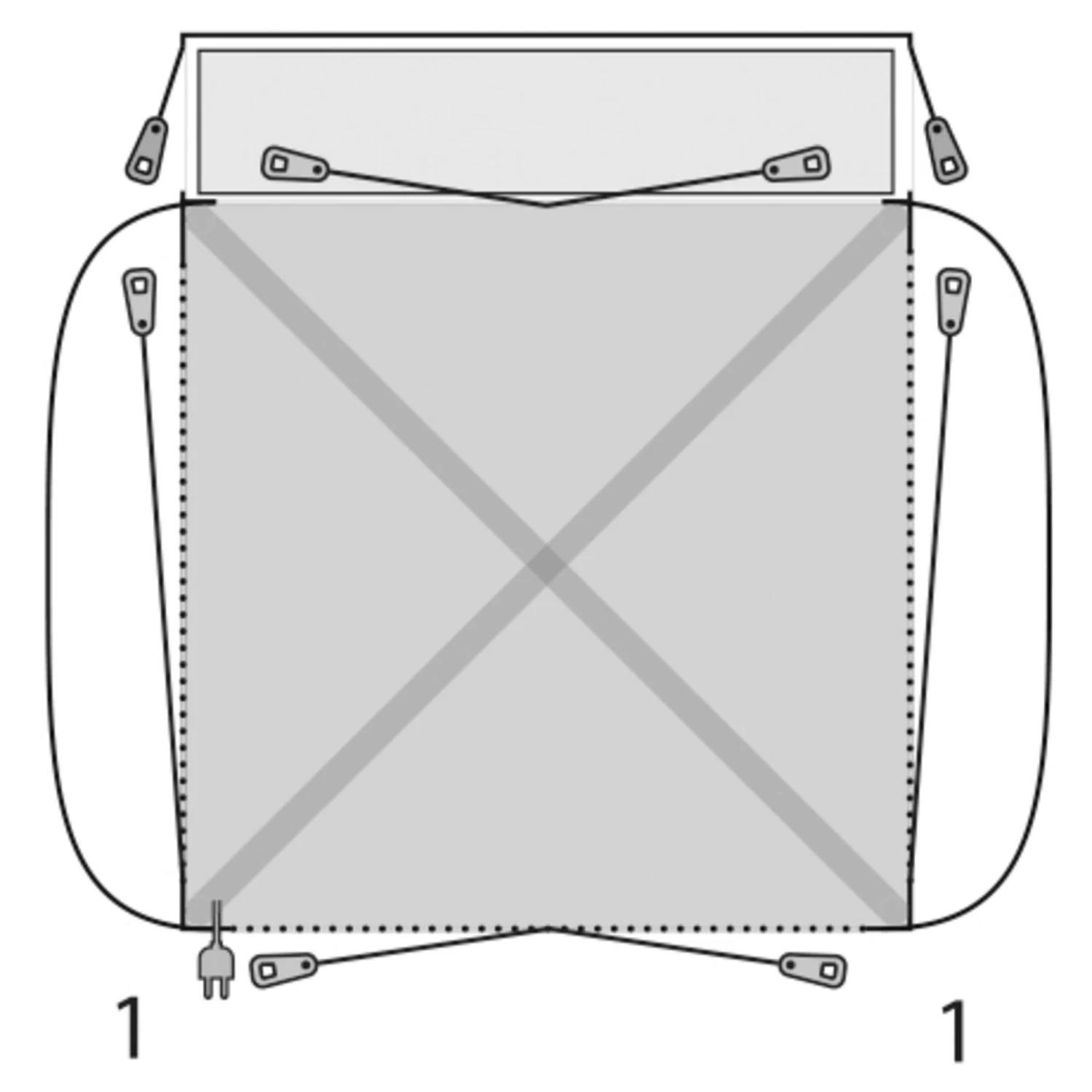 Outwell BREMBURG AIR - Busvorzelt – Bild 10