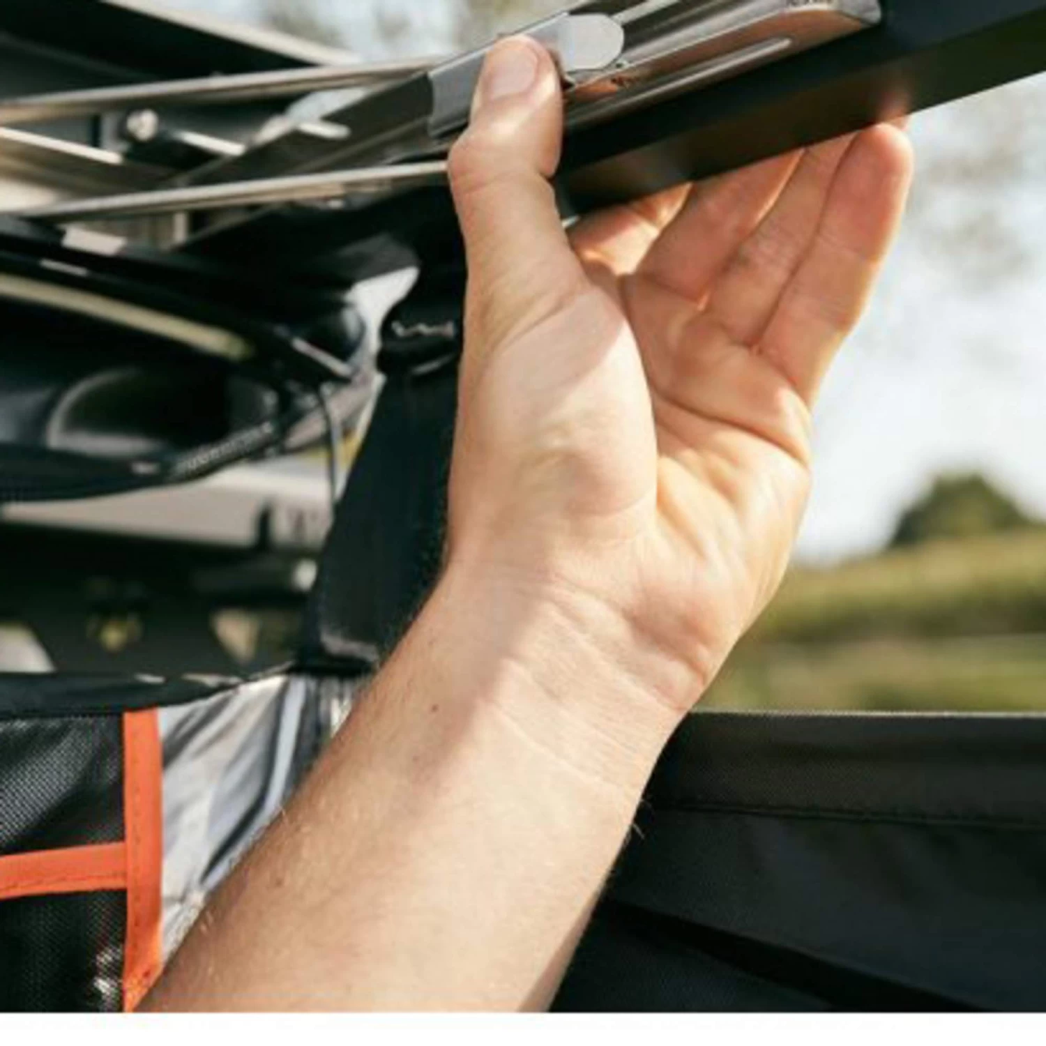 SHOWER TENT WITH RAIN COVER 100CM - Zeltzubehör – Bild 4