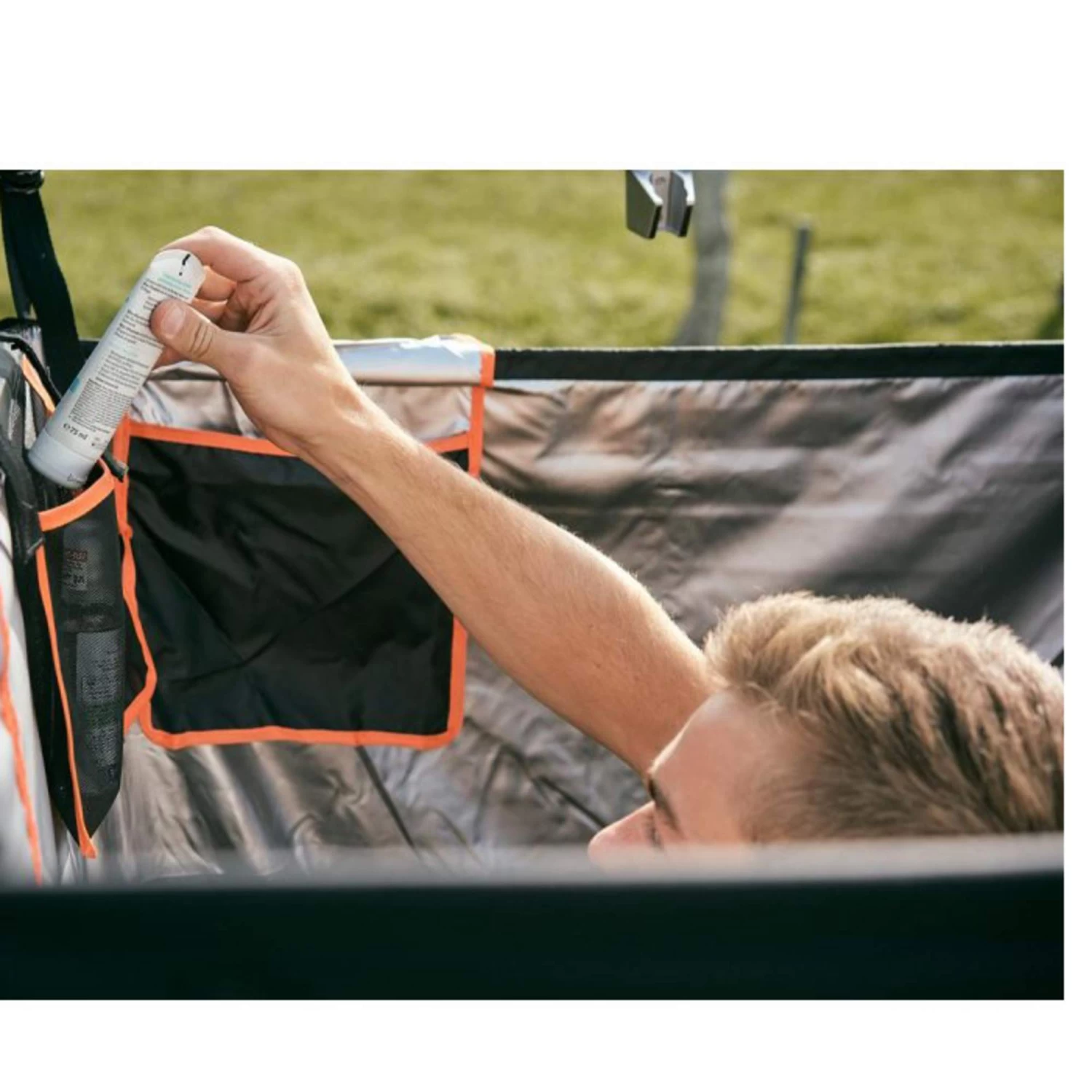 SHOWER TENT WITH RAIN COVER 100CM - Zeltzubehör – Bild 9