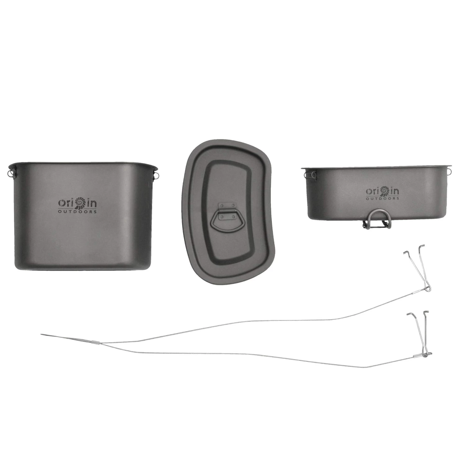 Origin Outdoors TITAN CAMPING-TOPFSET - Kochtopf – Bild 2