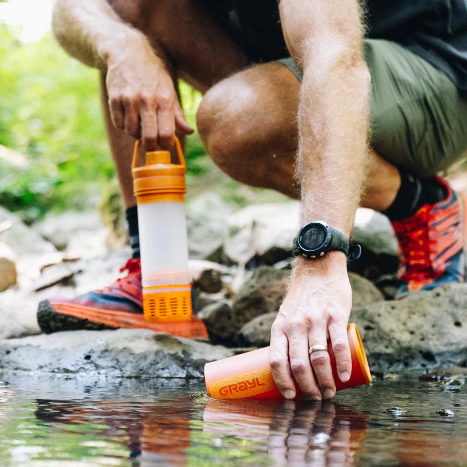 Grayl ULTRAPRESS PURIFIER BOTTLE - Trinkwasserfilter – Bild 12