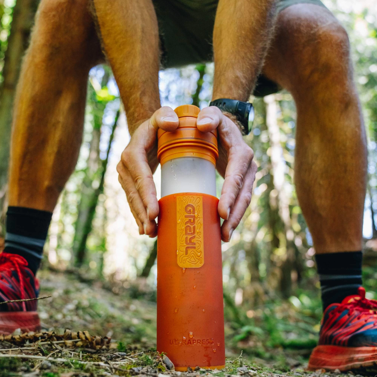 Grayl ULTRAPRESS PURIFIER BOTTLE - Trinkwasserfilter – Bild 13